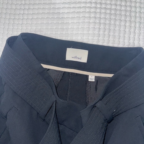 Aritzia Wilfred Tie Front Pant - Picture 4 of 4